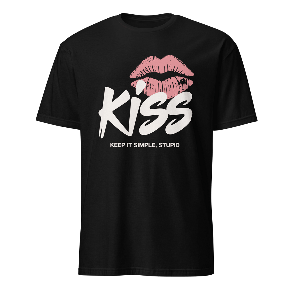 KISS Keep It Simple architecture full - search kiss keep it simple stupid minimalist - Developer T-shirt - techmerch.io
