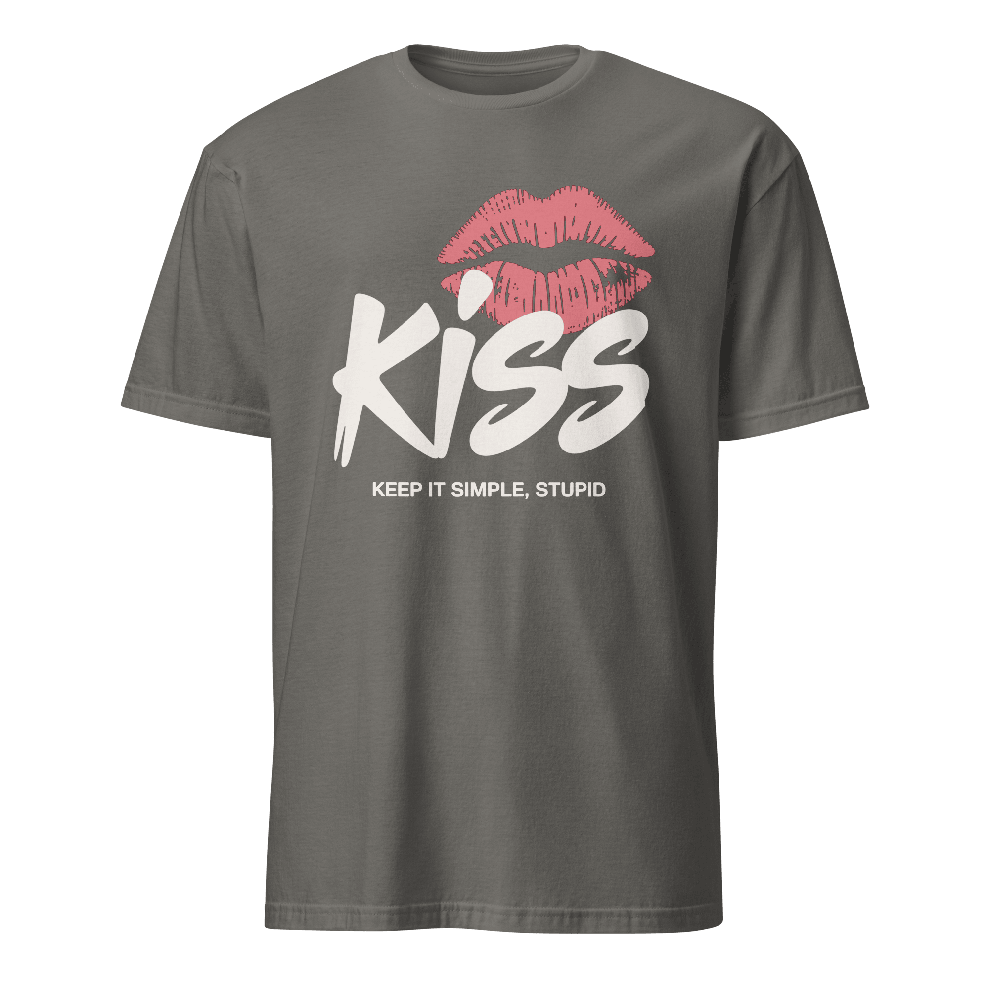 KISS Keep It Simple architecture full - search kiss keep it simple stupid minimalist - Developer T-shirt - techmerch.io