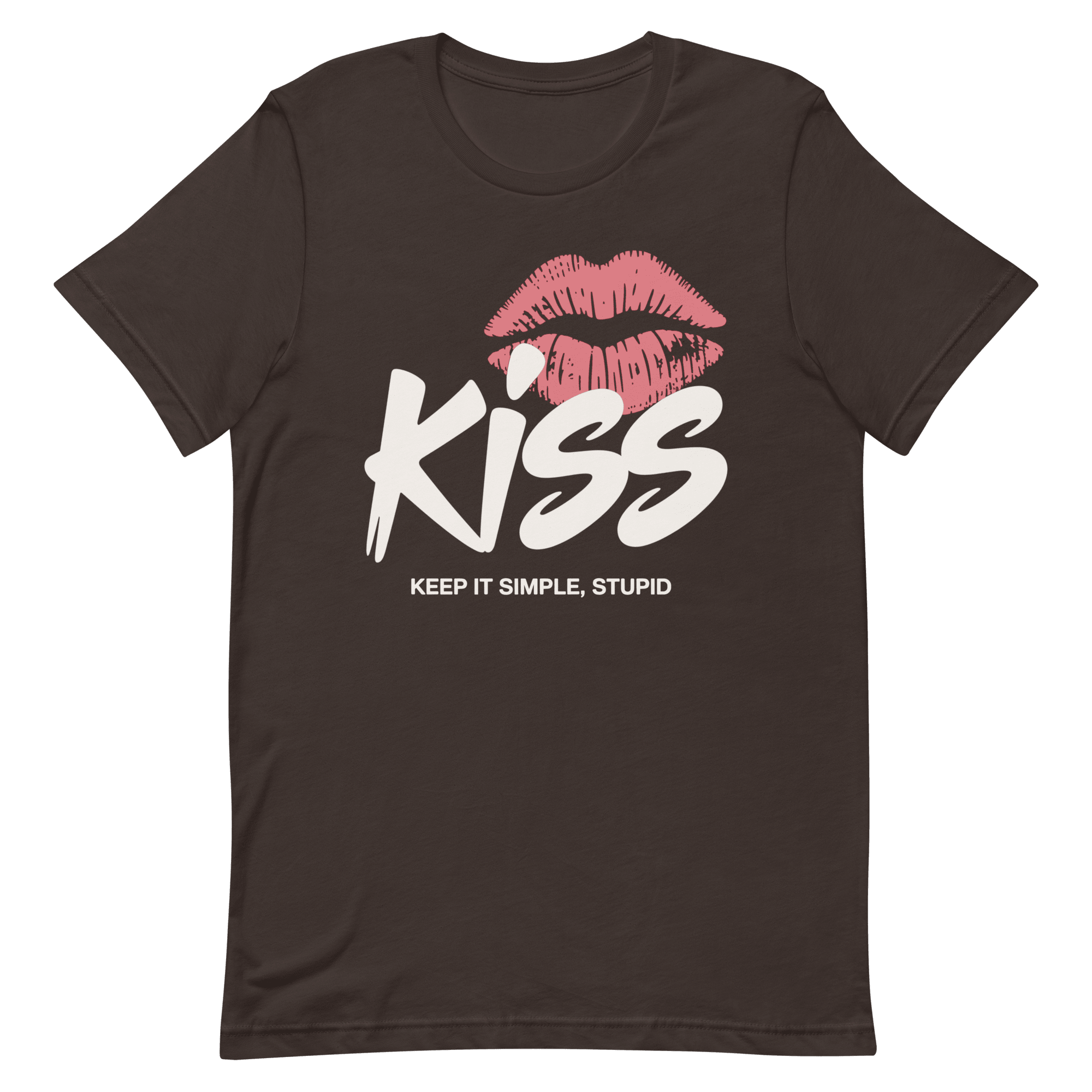 KISS Keep It Simple architecture full - search kiss keep it simple stupid minimalist - Developer T-shirt - techmerch.io