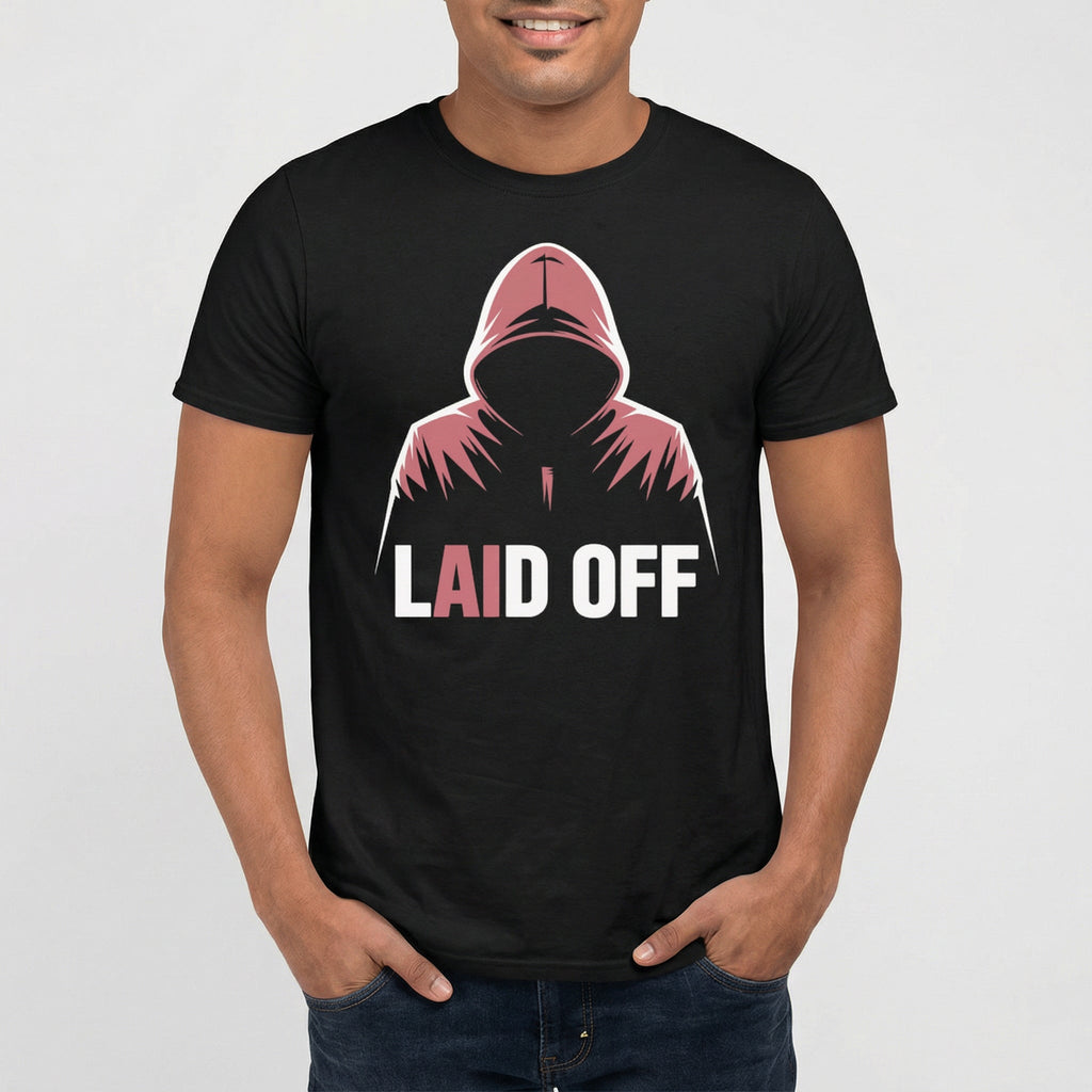 Laid Off ai full - search laid off statement - Developer T-shirt - techmerch.io