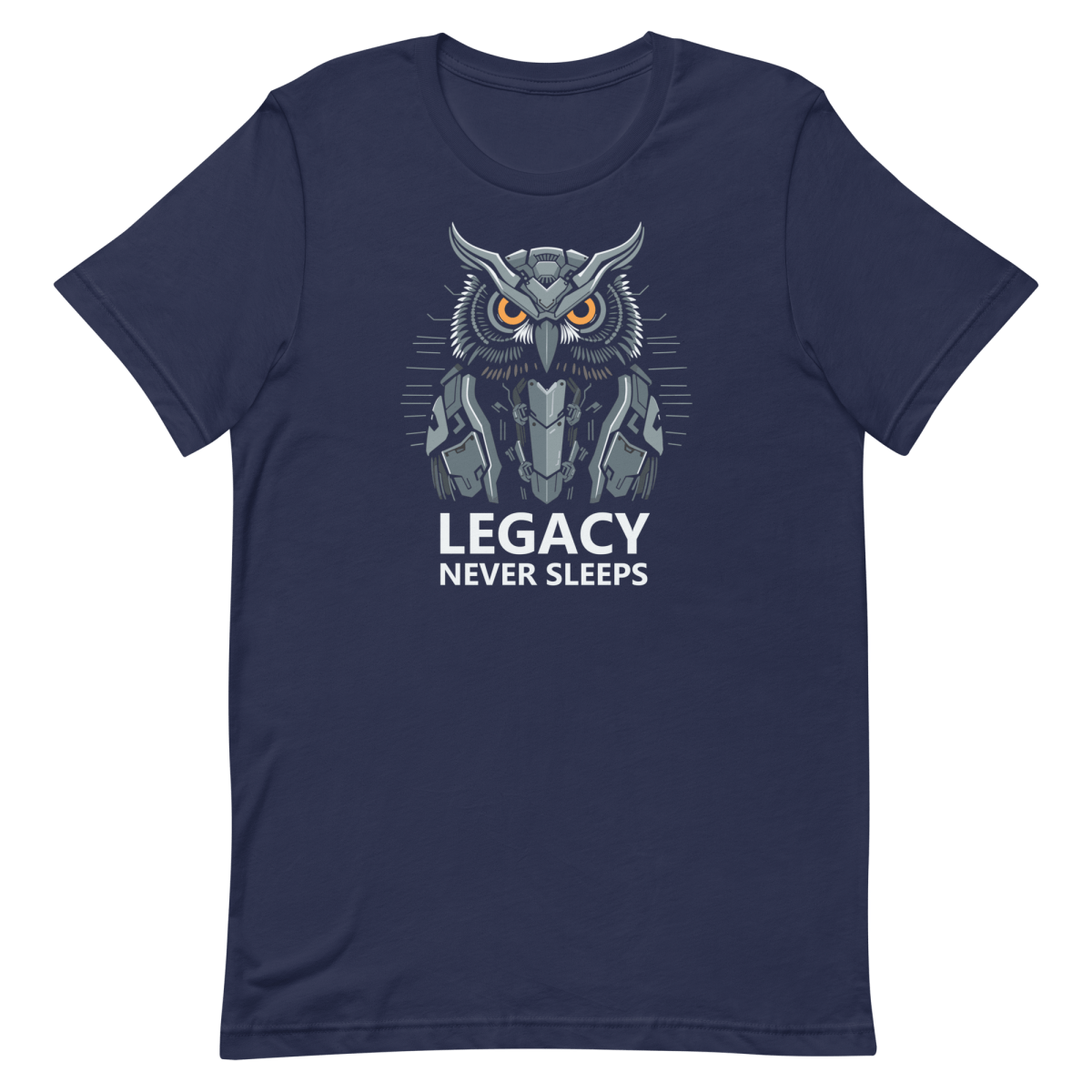 Legacy Never Sleeps cartoon coding dark - humor - Developer T-shirt - techmerch.io