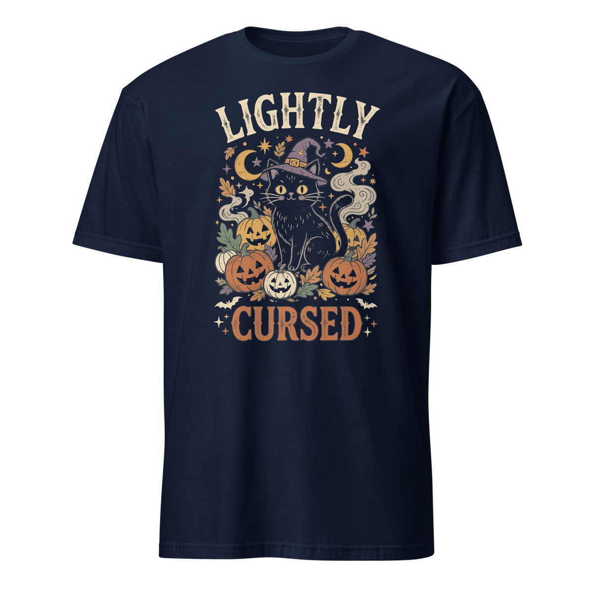 Lightly Cursed cartoon deadpan full-search Lightly Cursed - Developer T-shirt - techmerch.io