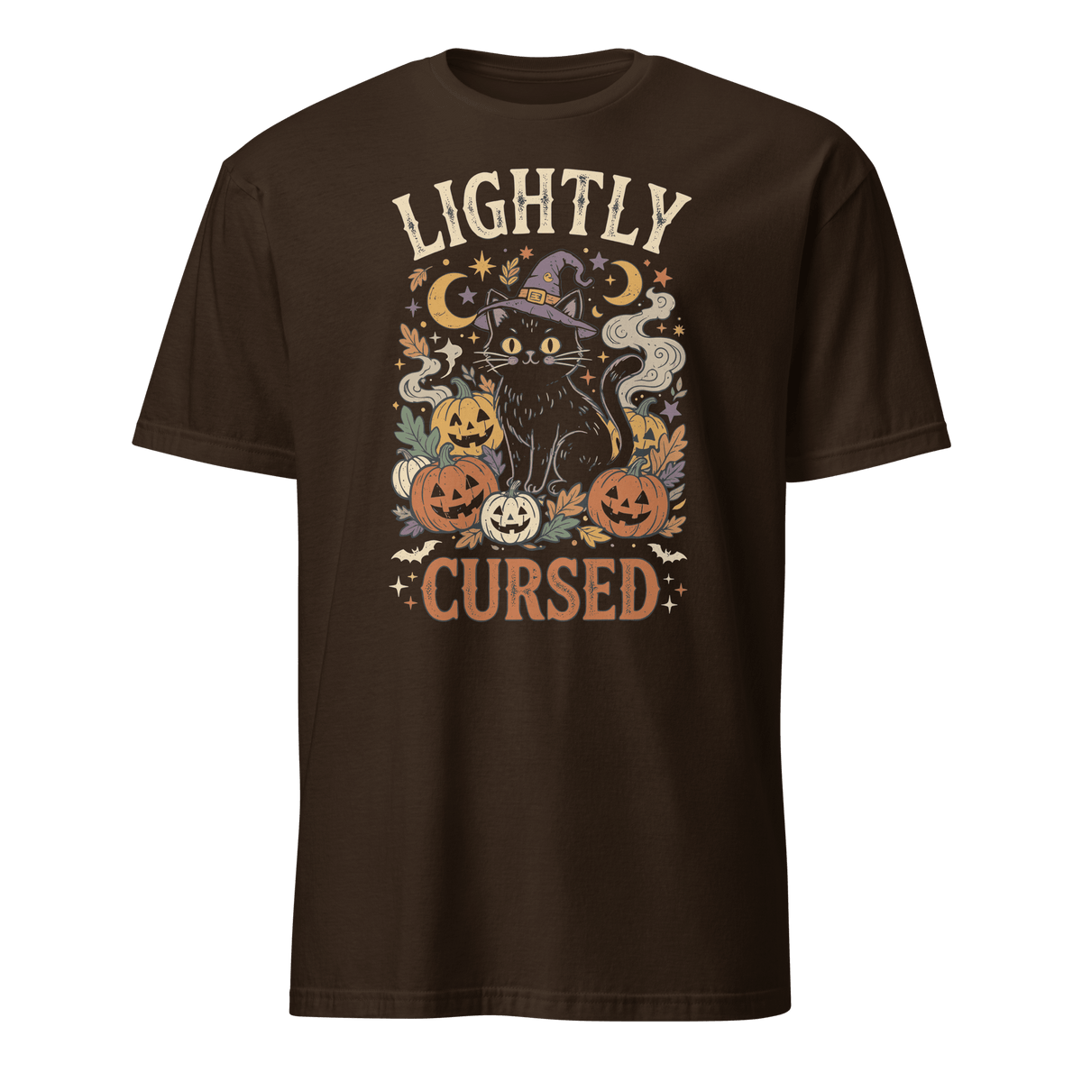 Lightly Cursed cartoon deadpan full-search Lightly Cursed - Developer T-shirt - techmerch.io