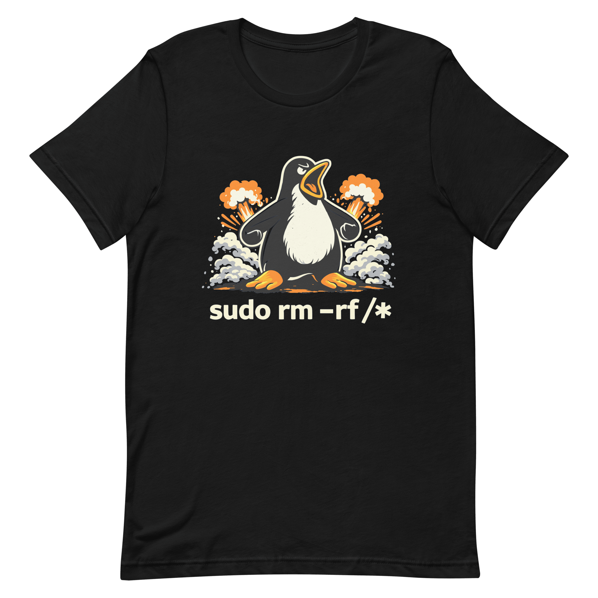 Linux Sudo rm - rf deadpan full - search Linux sudo rm - rf linux - Developer T-shirt - techmerch.io