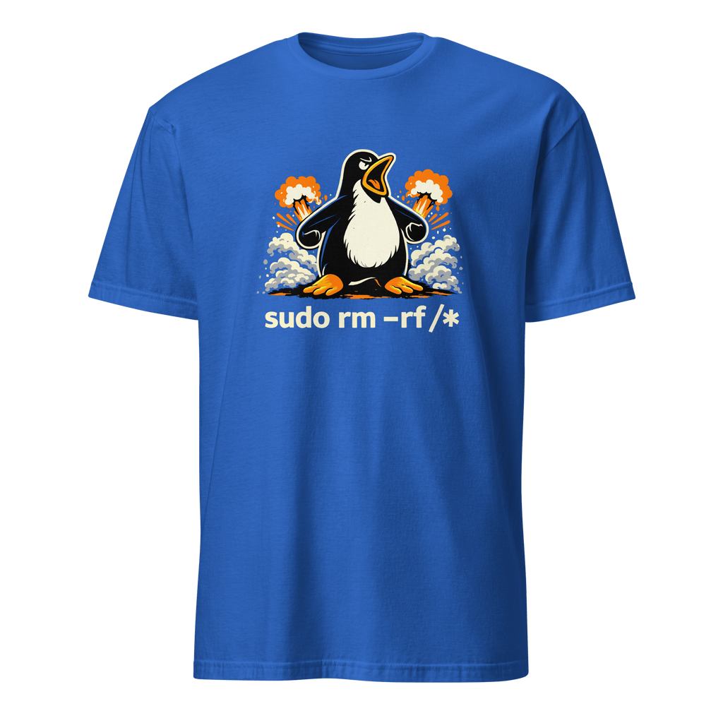 Linux Sudo rm -rf deadpan full-search Linux sudo rm -rf linux - Developer T-shirt - techmerch.io