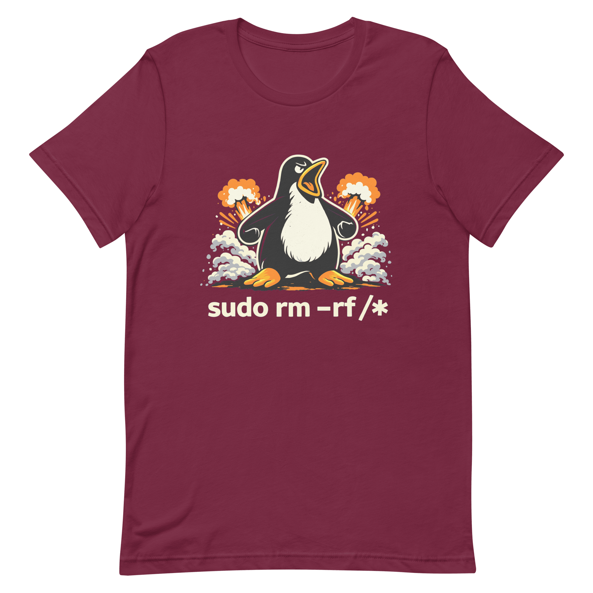 Linux Sudo rm - rf deadpan full - search Linux sudo rm - rf linux - Developer T-shirt - techmerch.io
