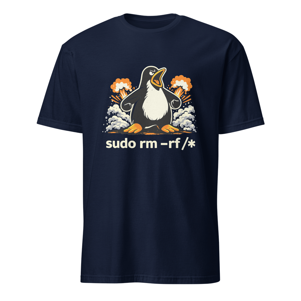 Linux Sudo rm - rf deadpan full - search Linux sudo rm - rf linux - Developer T-shirt - techmerch.io