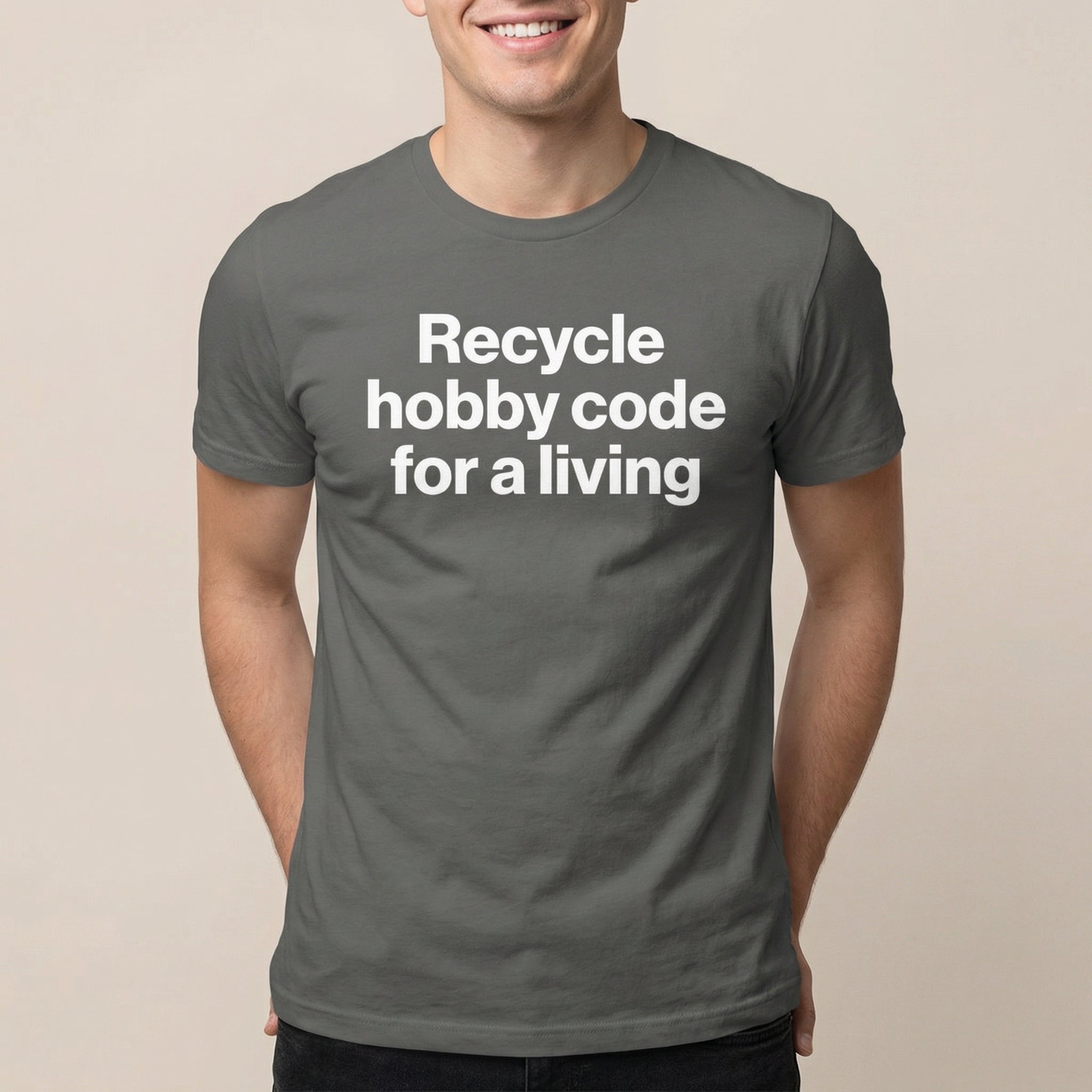 Live Off Hobby Code code full - search recycle hobby code for a living statement - Developer T-shirt - techmerch.io
