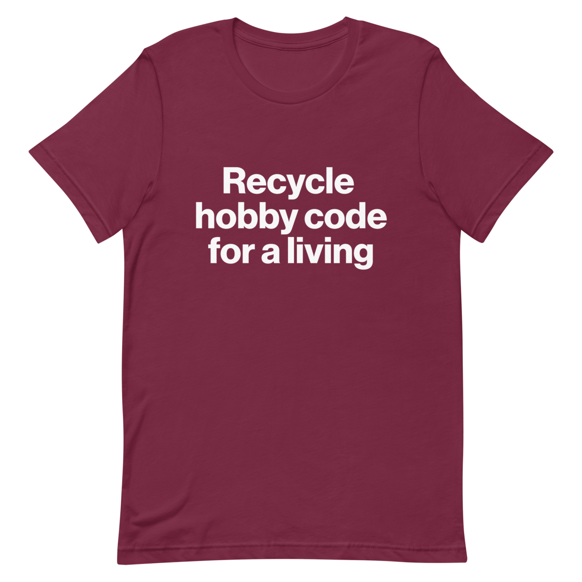 Live Off Hobby Code coding developer relatable - Developer T-shirt - techmerch.io