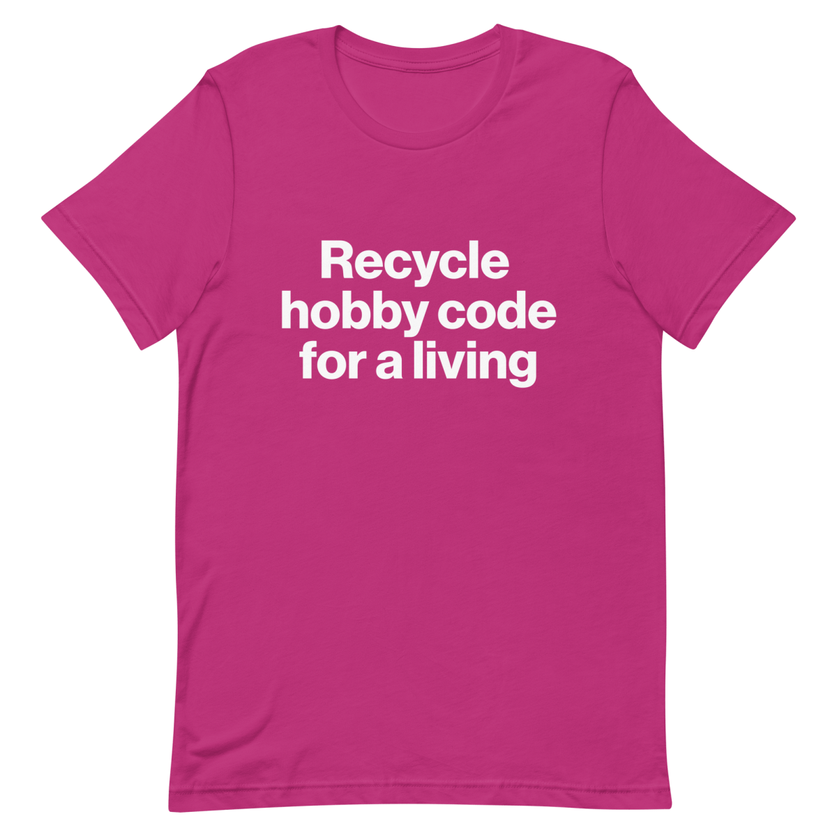 Live Off Hobby Code coding developer relatable - Developer T-shirt - techmerch.io