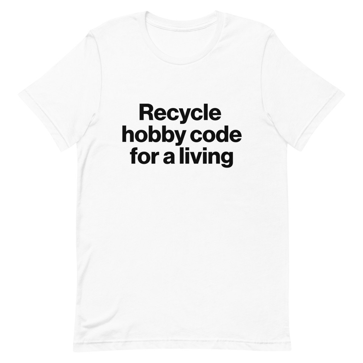 Live Off Hobby Code coding developer relatable - Developer T-shirt - techmerch.io