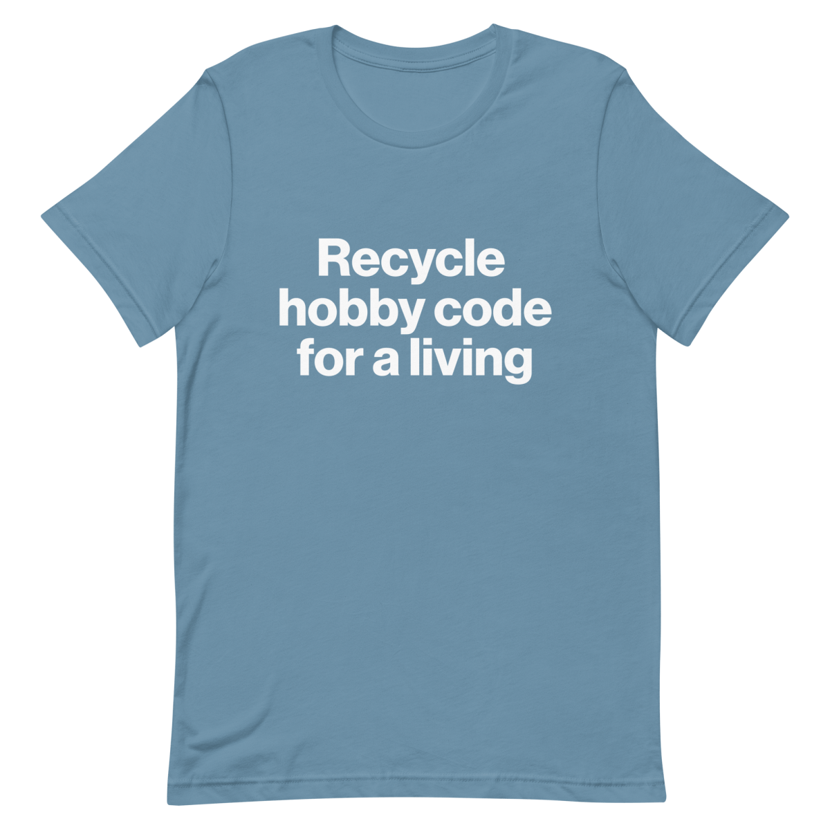 Live Off Hobby Code coding developer relatable - Developer T-shirt - techmerch.io