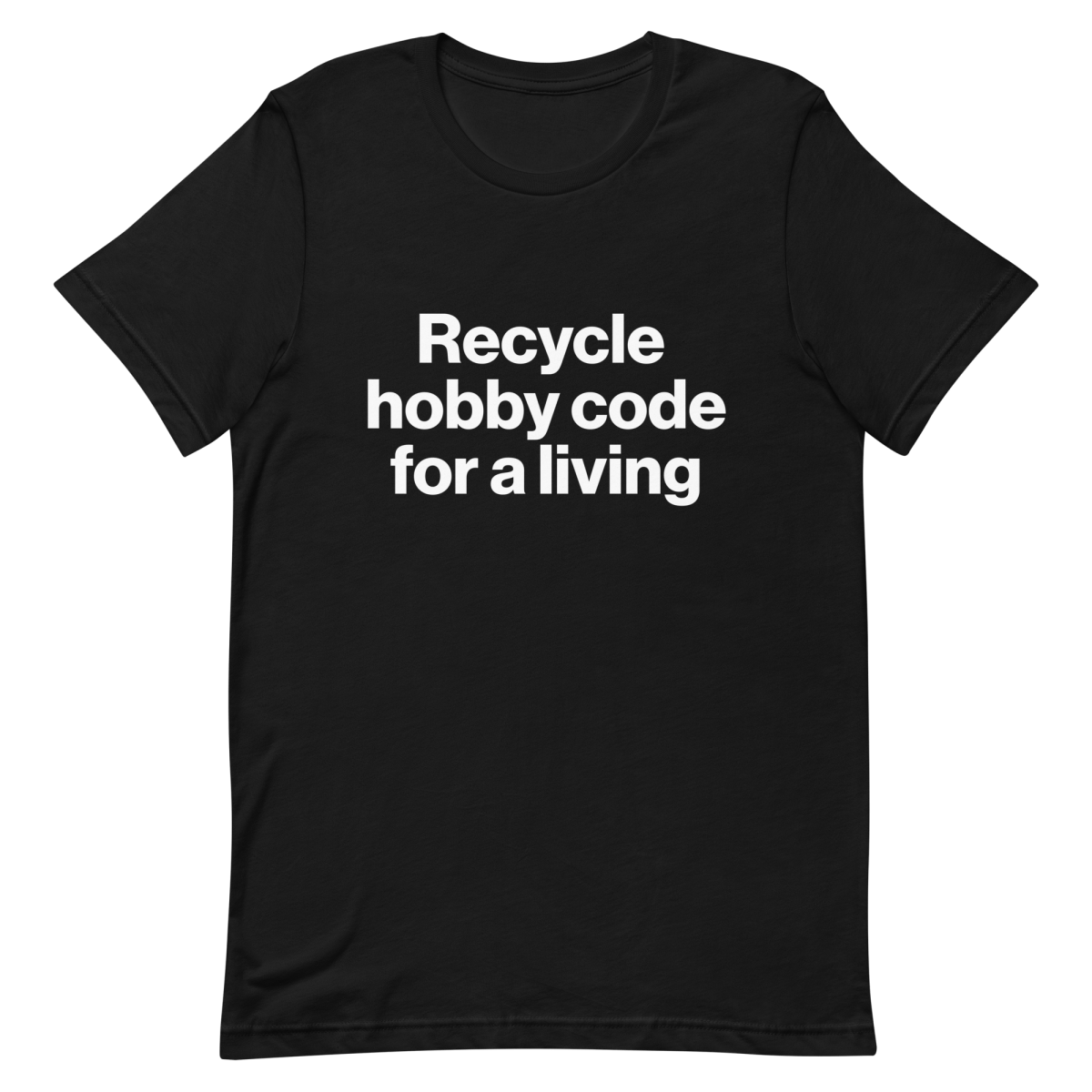 Live Off Hobby Code coding developer relatable - Developer T-shirt - techmerch.io