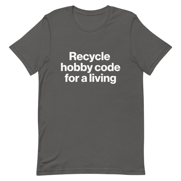 Live Off Hobby Code coding developer relatable - Developer T-shirt - techmerch.io