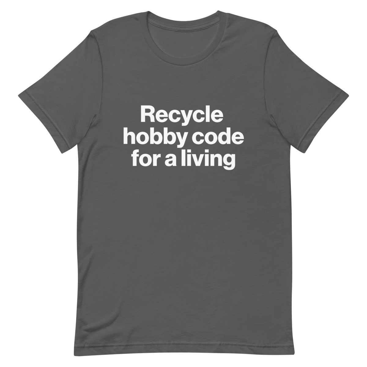 Live Off Hobby Code coding developer relatable - Developer T-shirt - techmerch.io