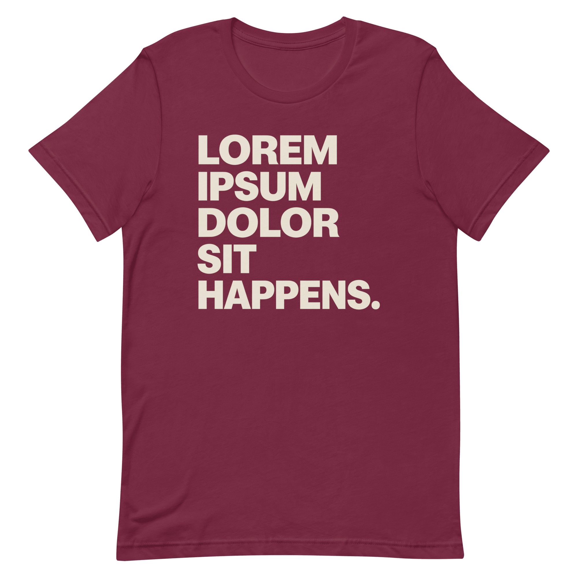Lorem Ipsum Sit Happens code deadpan full - search lorem ipsum dolor sit happens - Developer T-shirt - techmerch.io