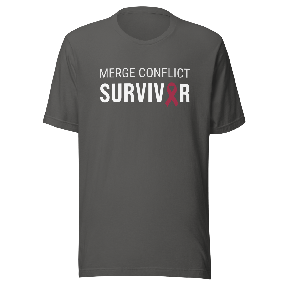 Merge Conflict Survivor t-shirt - Techmerch