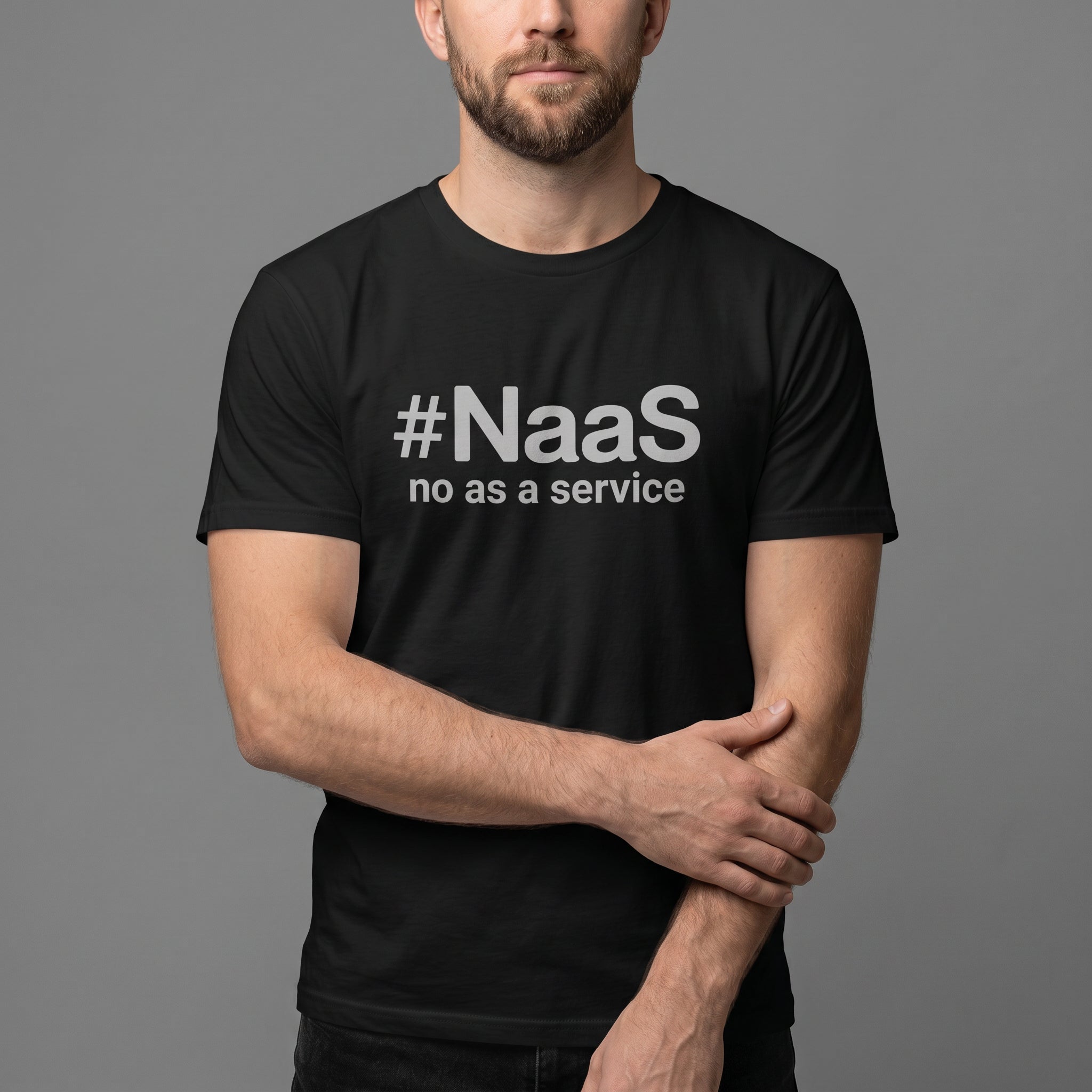 No As A Service full - search naas no as a service hot statement - Developer T-shirt - techmerch.io