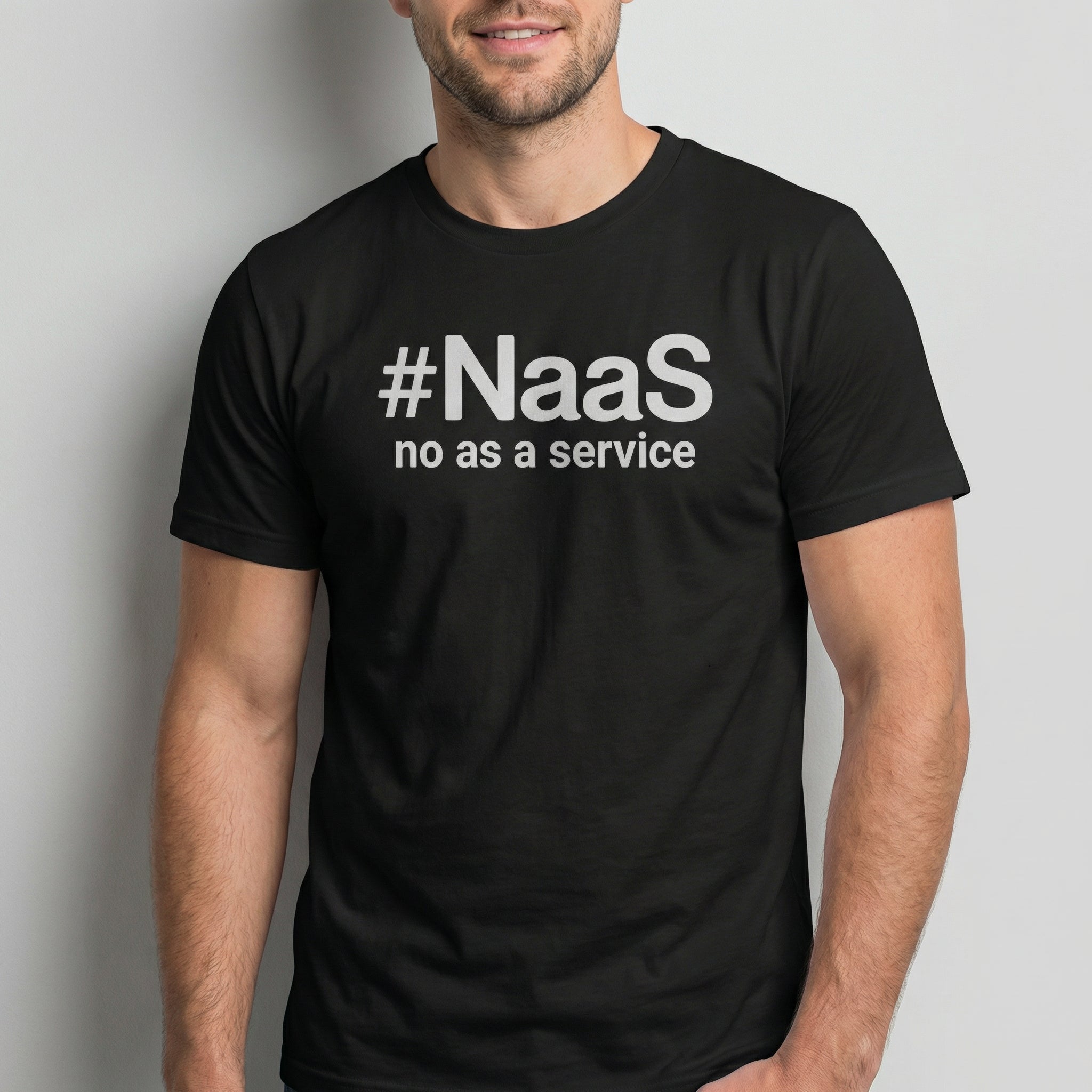 No As A Service full - search naas no as a service statement - Developer T-shirt - techmerch.io