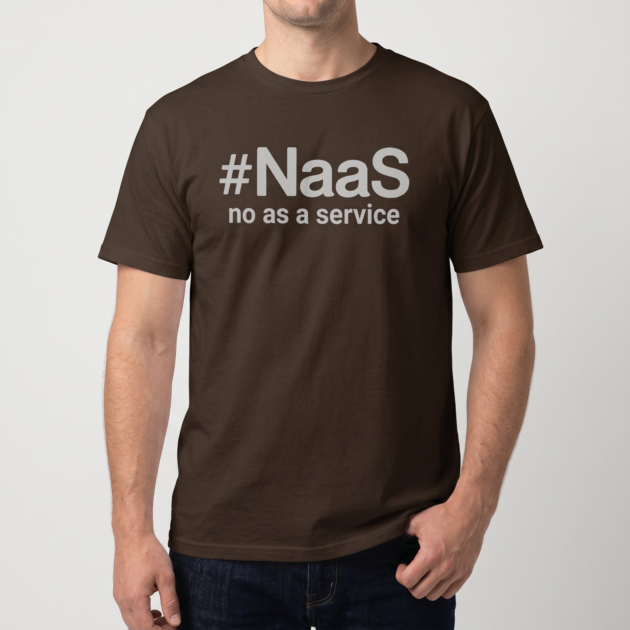 No As A Service full - search naas no as a service hot statement - Developer T-shirt - techmerch.io