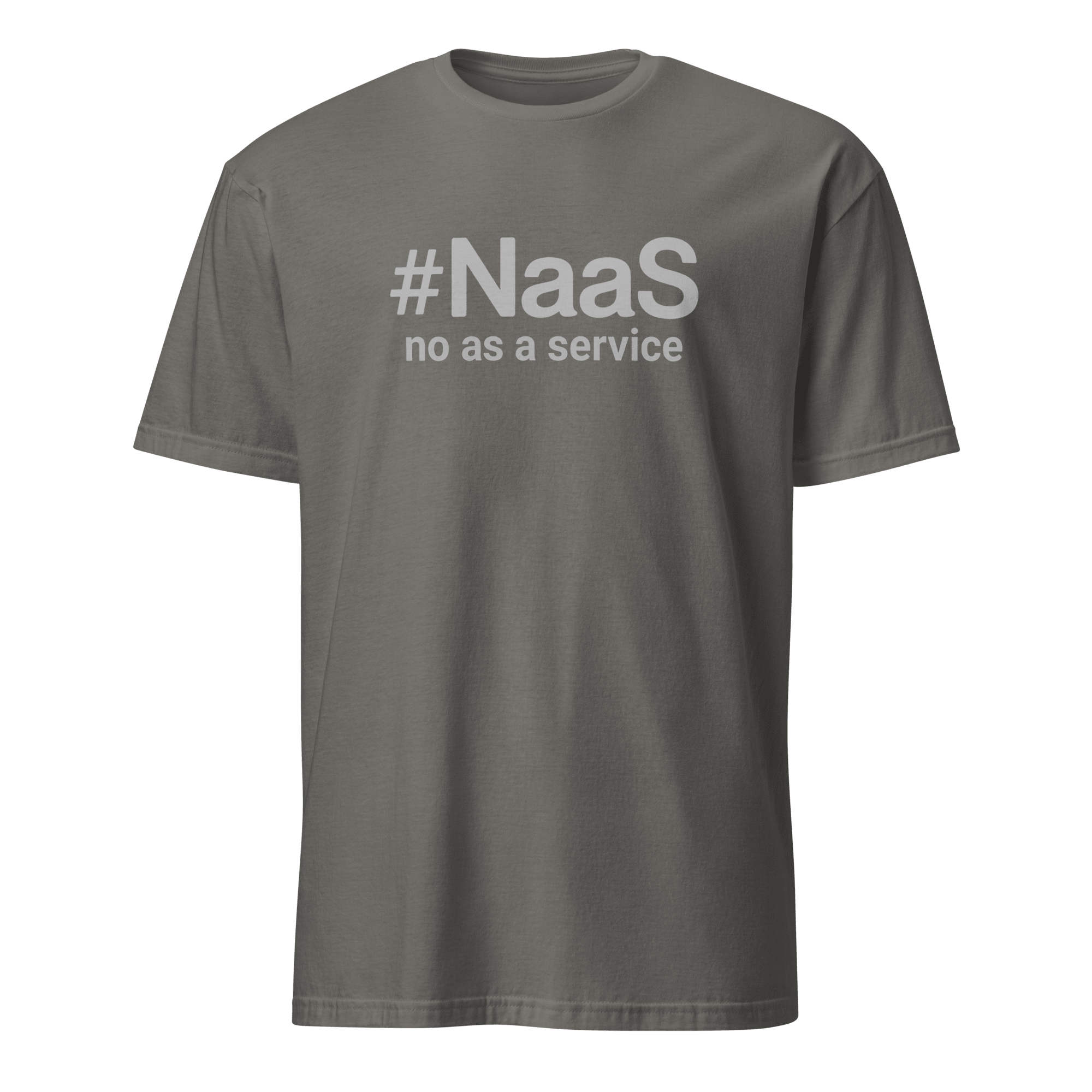 No As A Service full-search naas no as a service hot statement - Developer T-shirt - techmerch.io