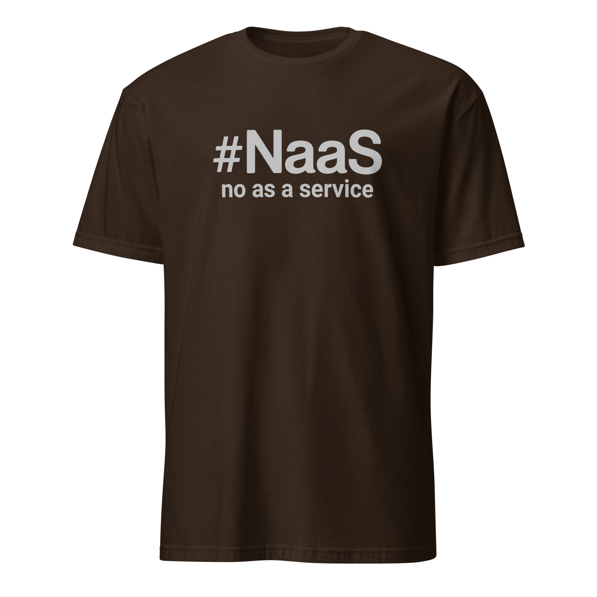 No As A Service full-search naas no as a service hot statement - Developer T-shirt - techmerch.io