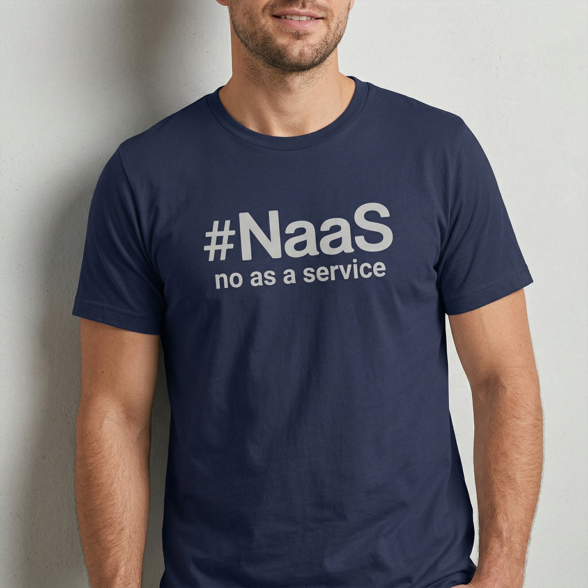 No As A Service full - search naas no as a service statement - Developer T-shirt - techmerch.io