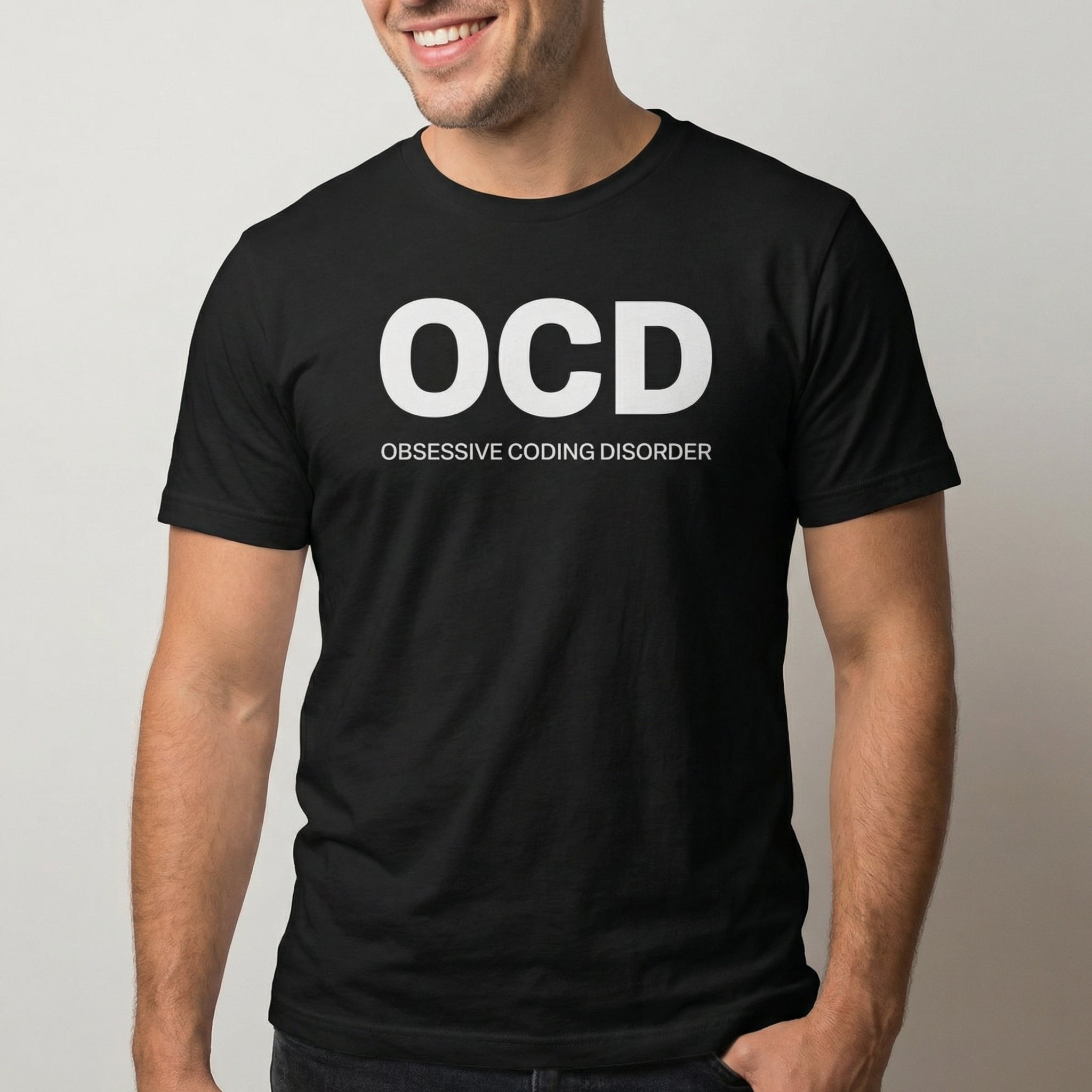 Obsessive Coding Disorder code full - search ocd obsessive coding disorder statement - Developer T-shirt - techmerch.io