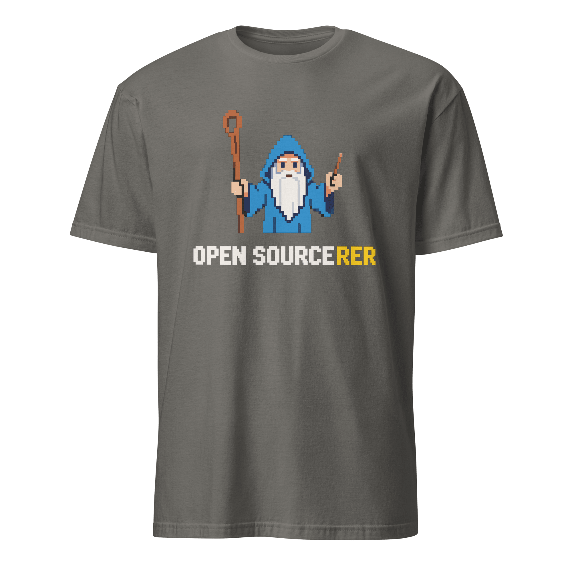 Open Sourcerer cartoon code full - search open sourcerer - Developer T-shirt - techmerch.io