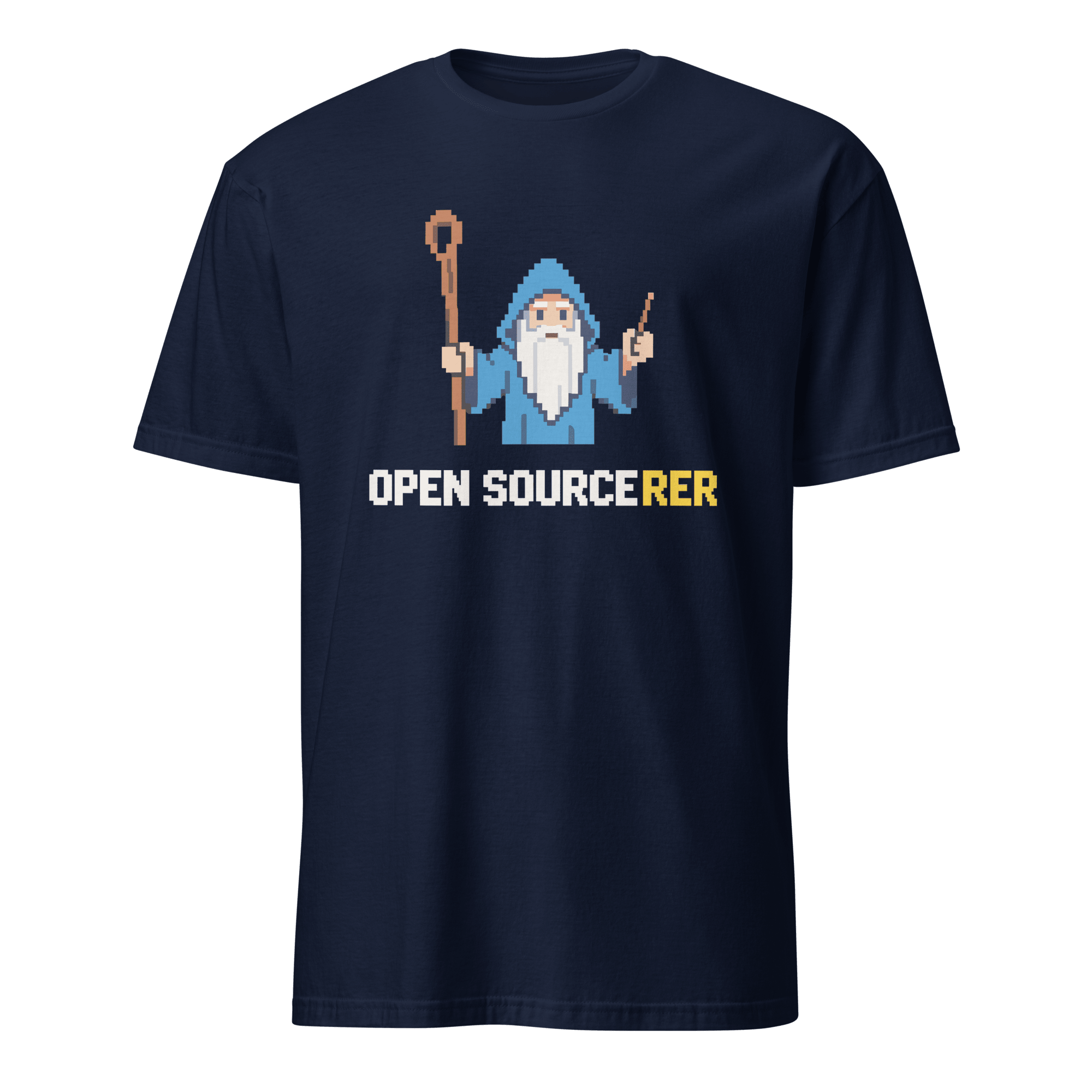 Open Sourcerer cartoon code full - search open sourcerer - Developer T-shirt - techmerch.io