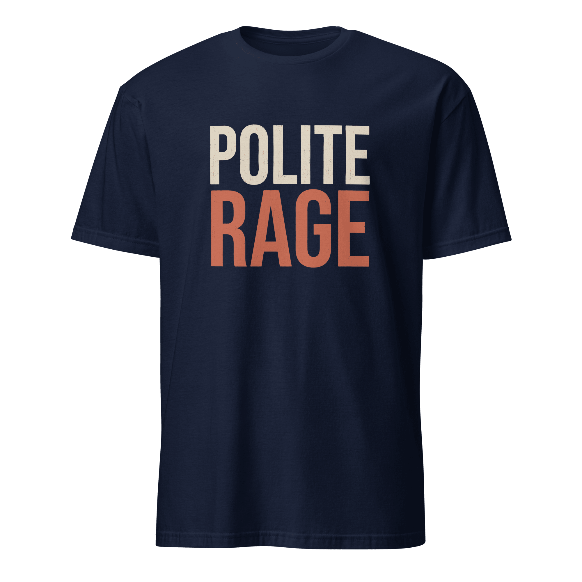 Polite Rage deadpan full-search Polite Rage new - Developer T-shirt - techmerch.io
