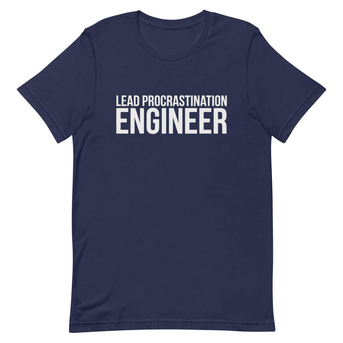 Procrastination Lead code developer lead - Developer T-shirt - techmerch.io