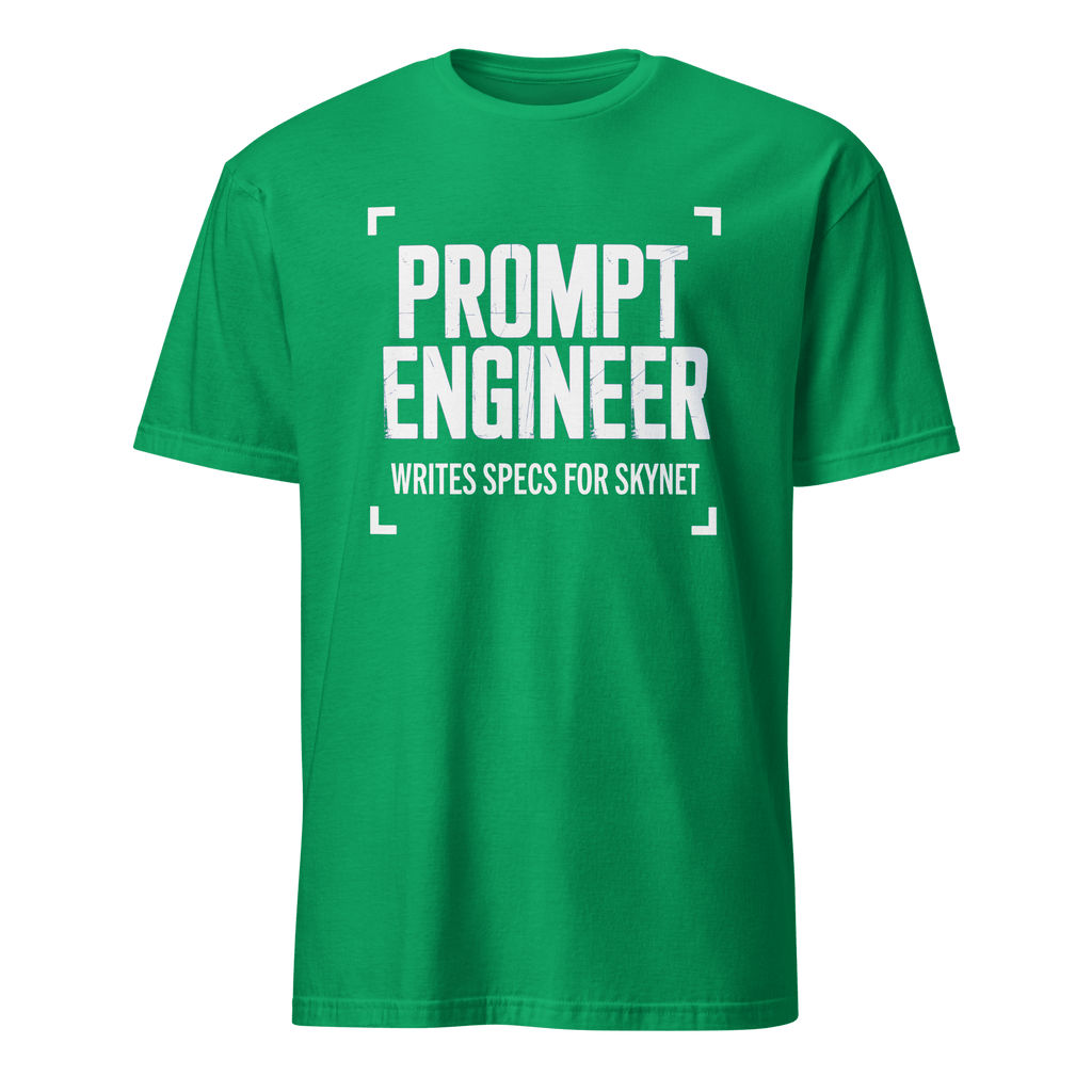Prompt For Skynet ai full - search prompt engineer writes specs for skynet hot - Developer T-shirt - techmerch.io