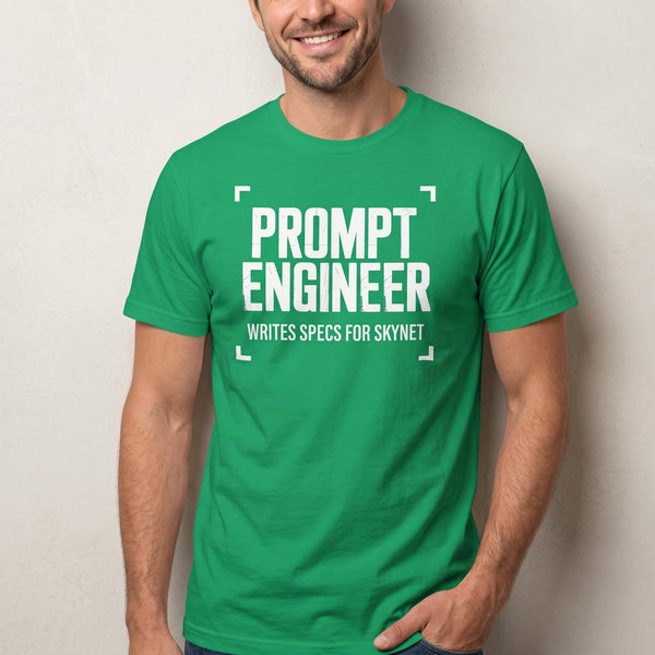 Prompt For Skynet ai full - search prompt engineer writes specs for skynet hot - Developer T-shirt - techmerch.io
