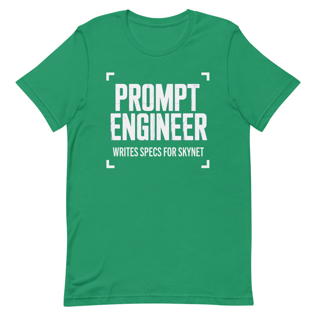 Prompt For Skynet ai developer llm - Developer T-shirt - techmerch.io