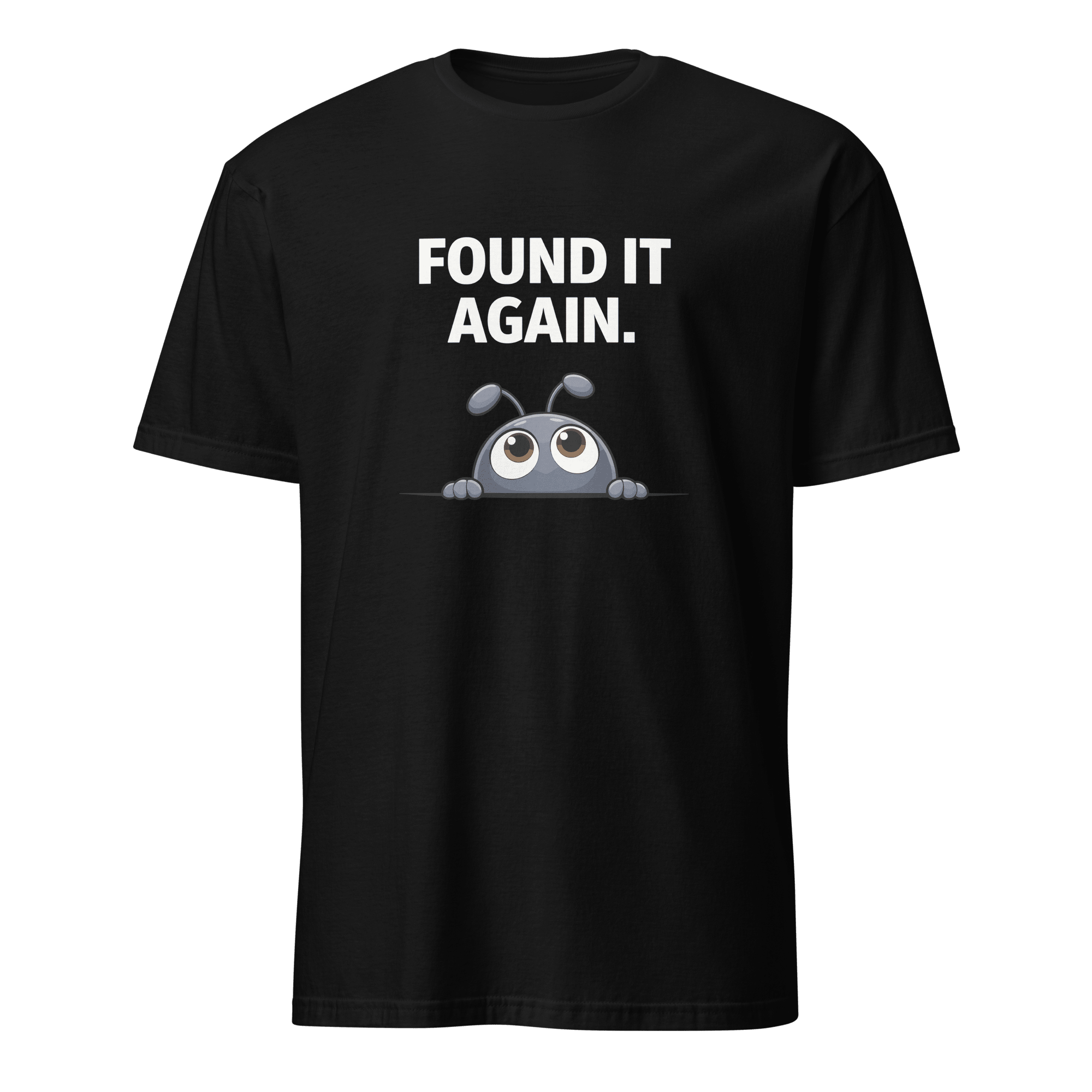 QA Found It Again bugs cartoon full - search qa found it again - Developer T-shirt - techmerch.io