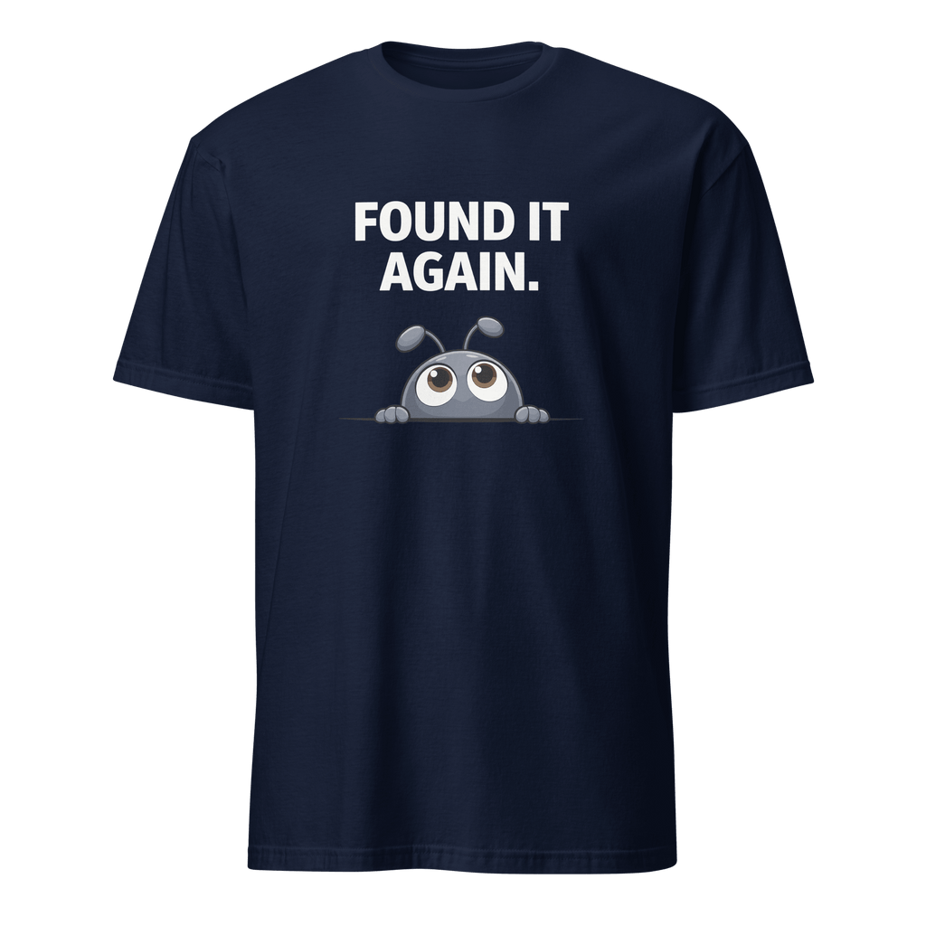 QA Found It Again bugs cartoon full - search qa found it again - Developer T-shirt - techmerch.io
