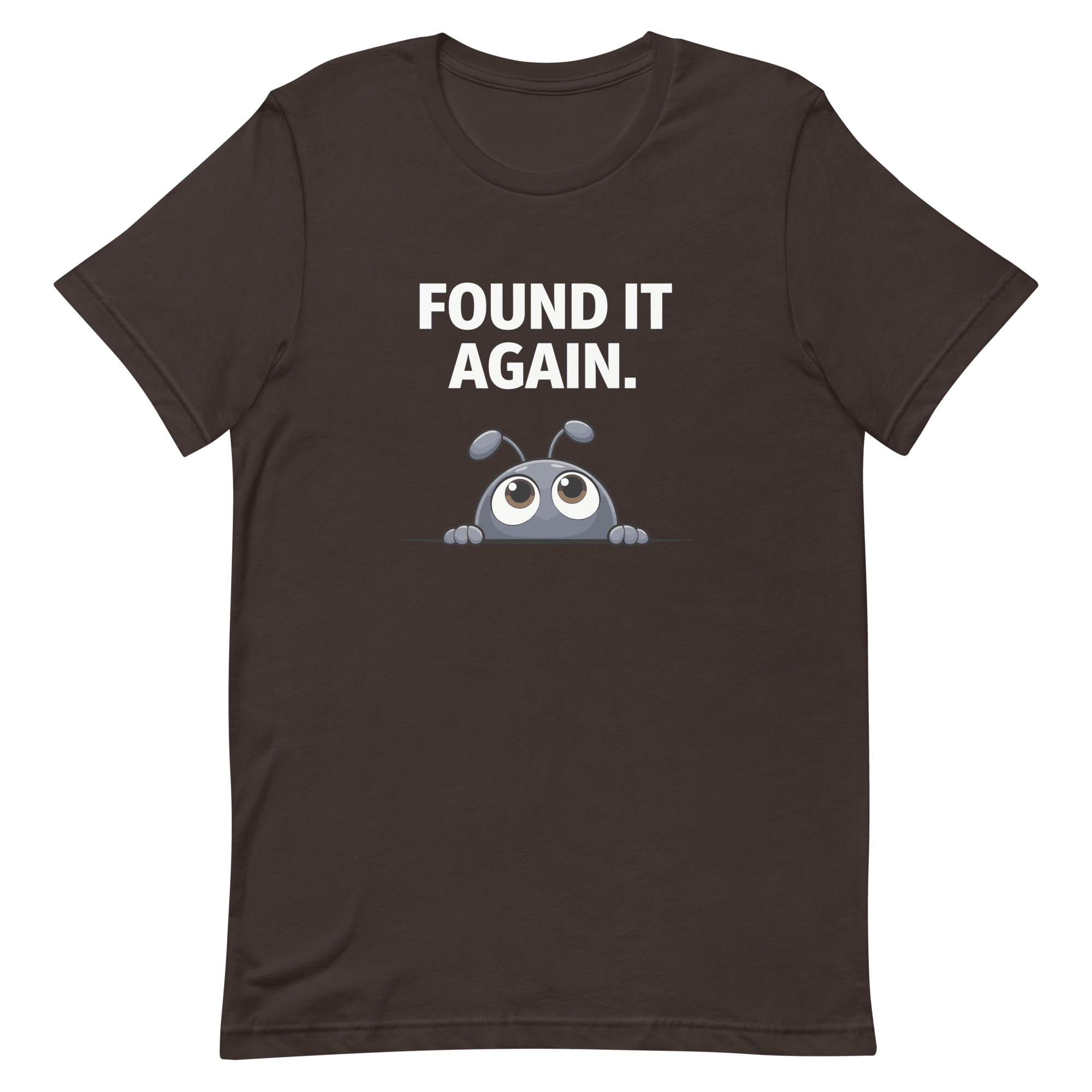 QA Found It Again bugs cartoon full - search qa found it again - Developer T-shirt - techmerch.io