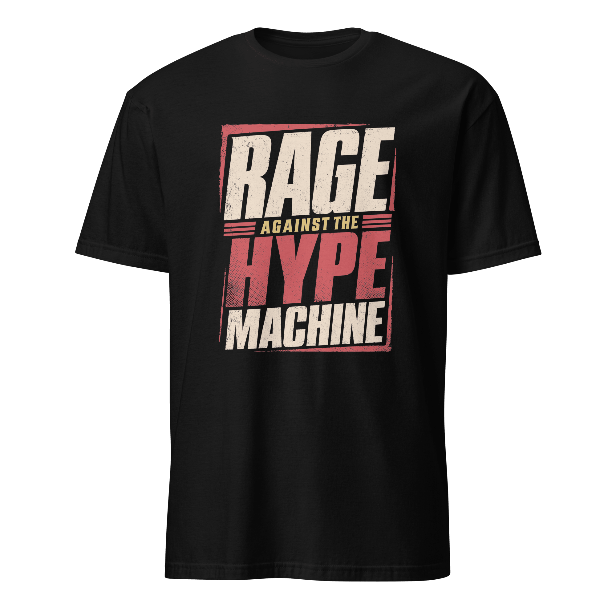 Rage Against Hype Machine ai full-search Rage Against Hype Machine sarcastic - Developer T-shirt - techmerch.io