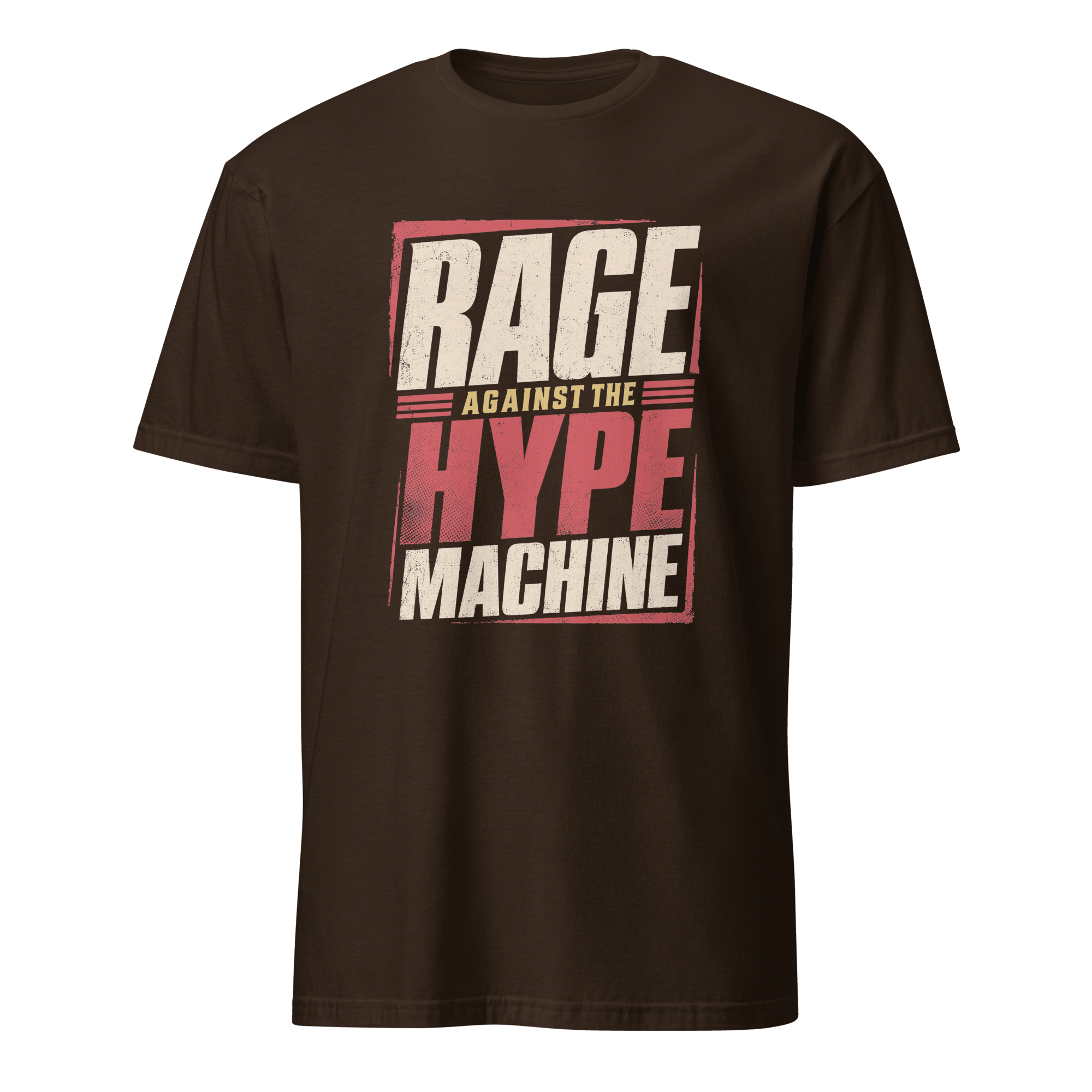 Rage Against Hype Machine ai full-search Rage Against Hype Machine sarcastic - Developer T-shirt - techmerch.io