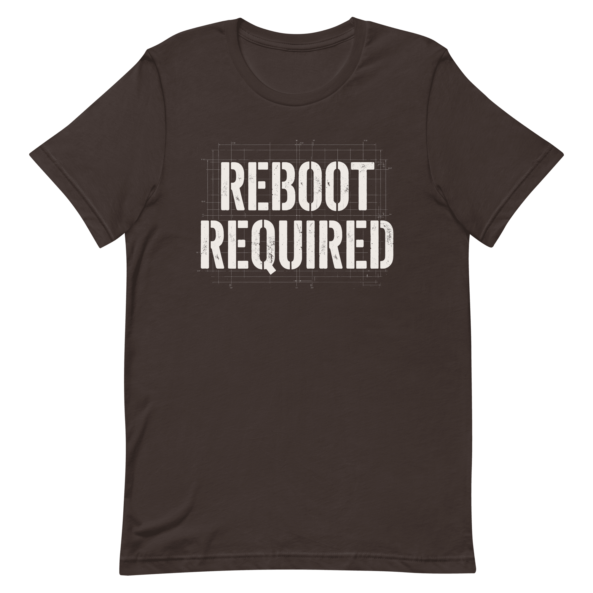 Reboot Required deadpan debugging full - search reboot required - Developer T-shirt - techmerch.io