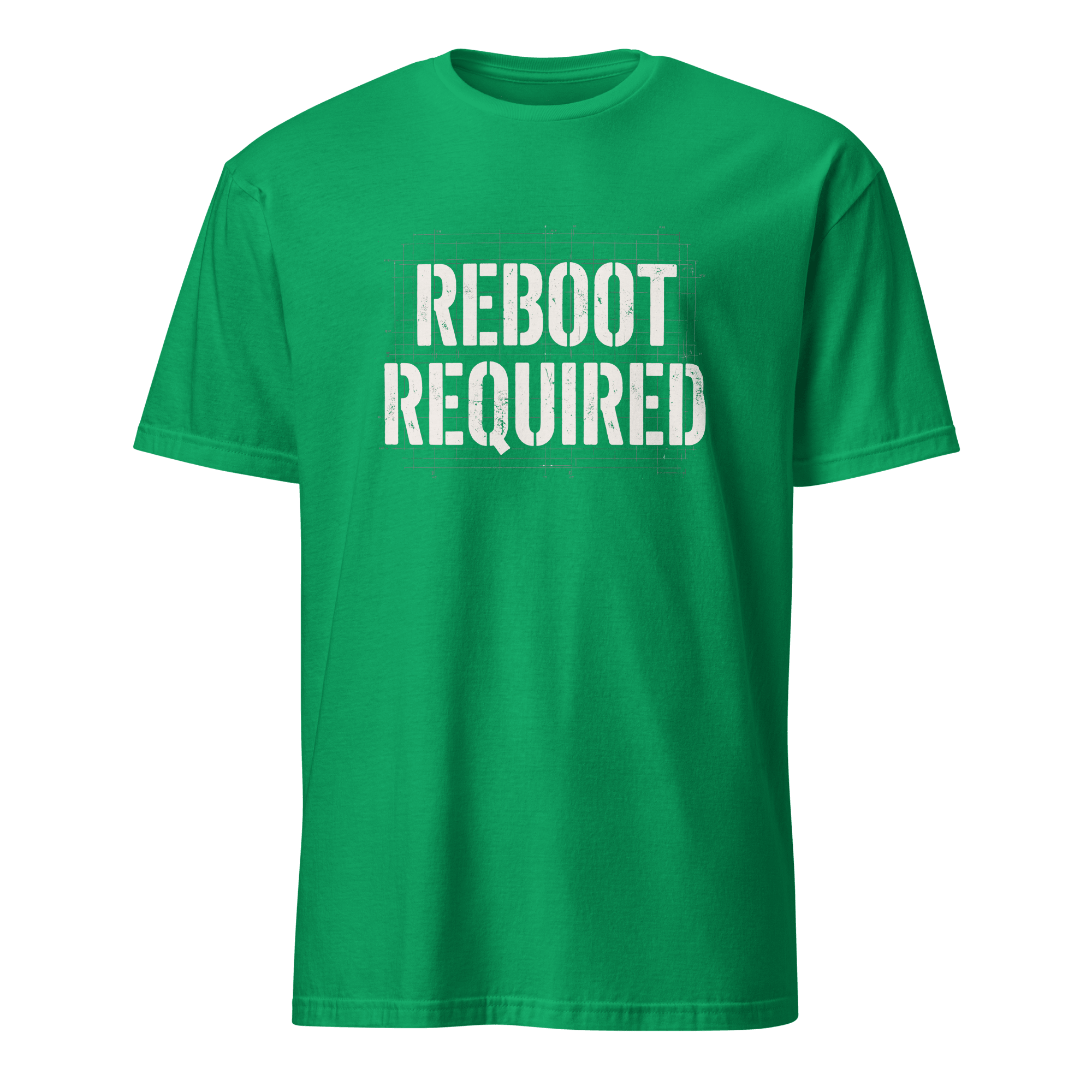 Reboot Required deadpan debugging full-search reboot required - Developer T-shirt - techmerch.io