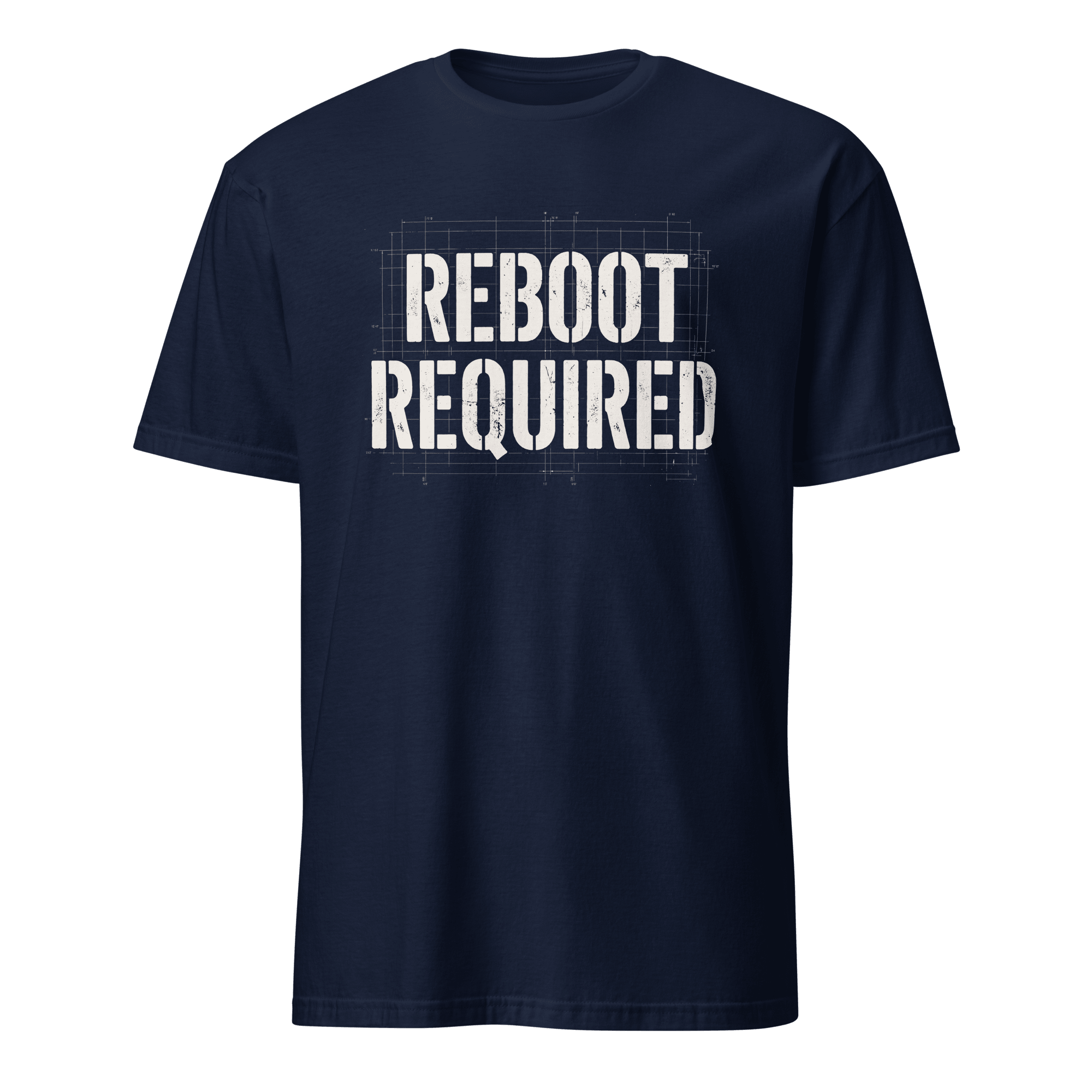 Reboot Required deadpan debugging full - search reboot required - Developer T-shirt - techmerch.io