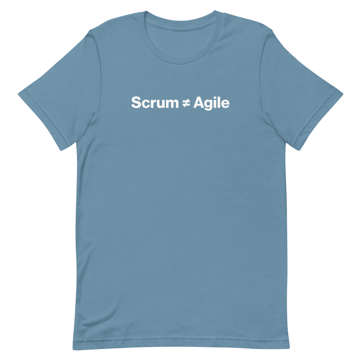 Scrum ≠ Agile agile clever developer - Developer T-shirt - techmerch.io