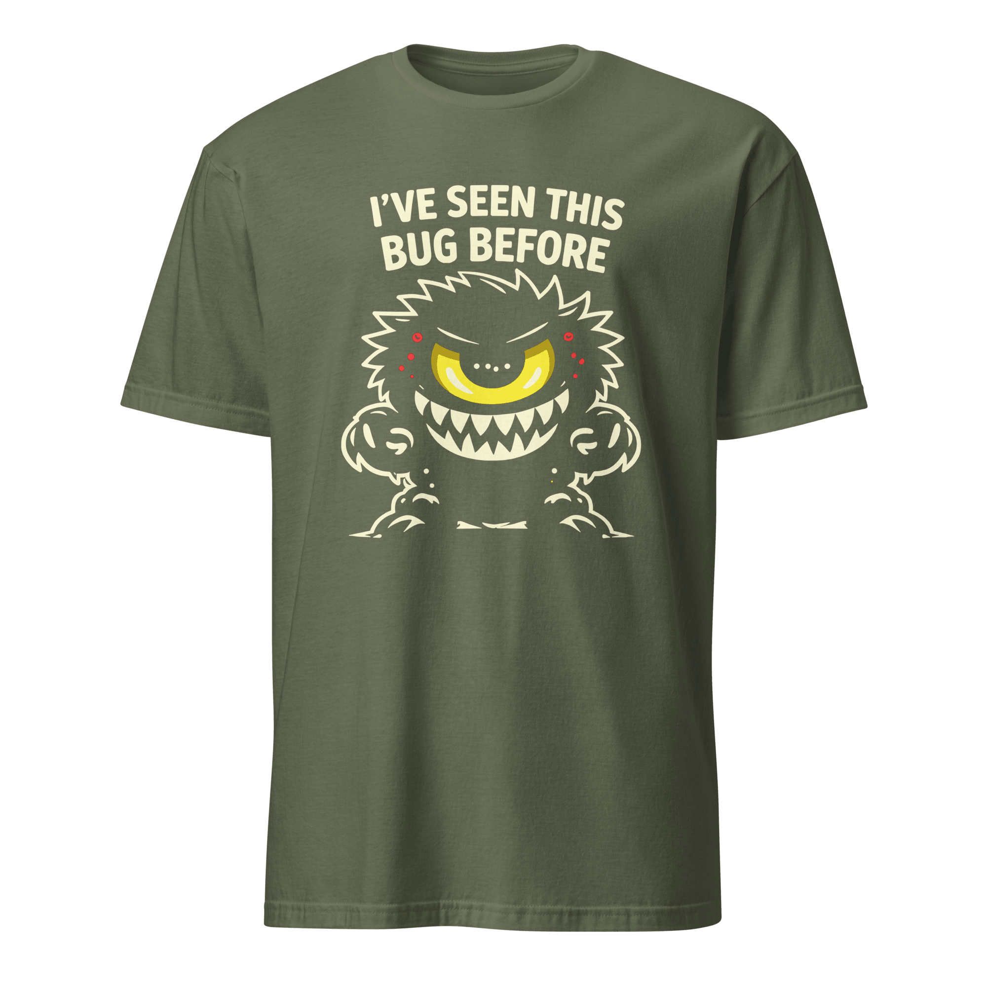 Seen This Bug Before bugs cartoon debugging - Developer T-shirt - techmerch.io
