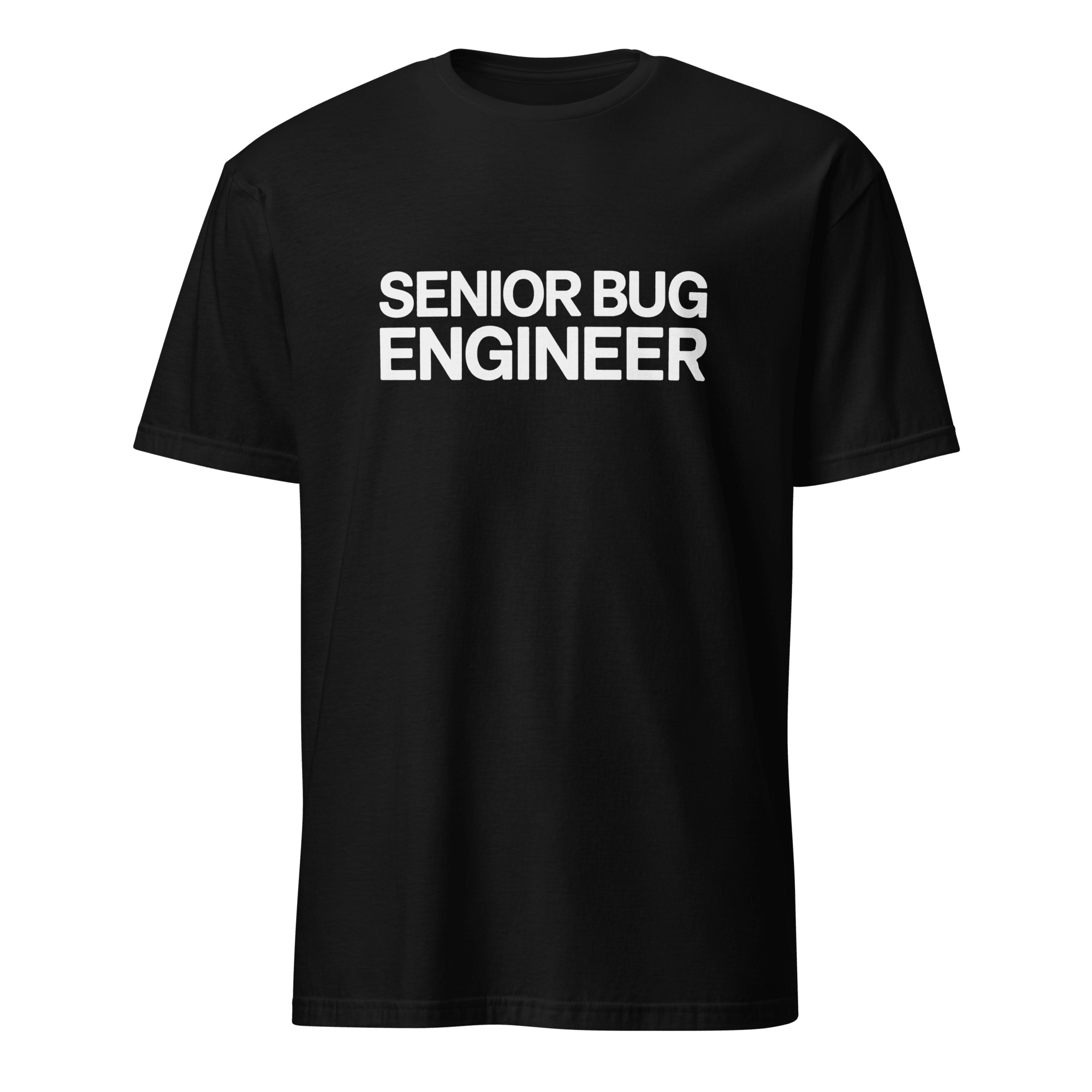 Senior Bug Engineer bugs debugging full - search senior bug engineer - Developer T-shirt - techmerch.io