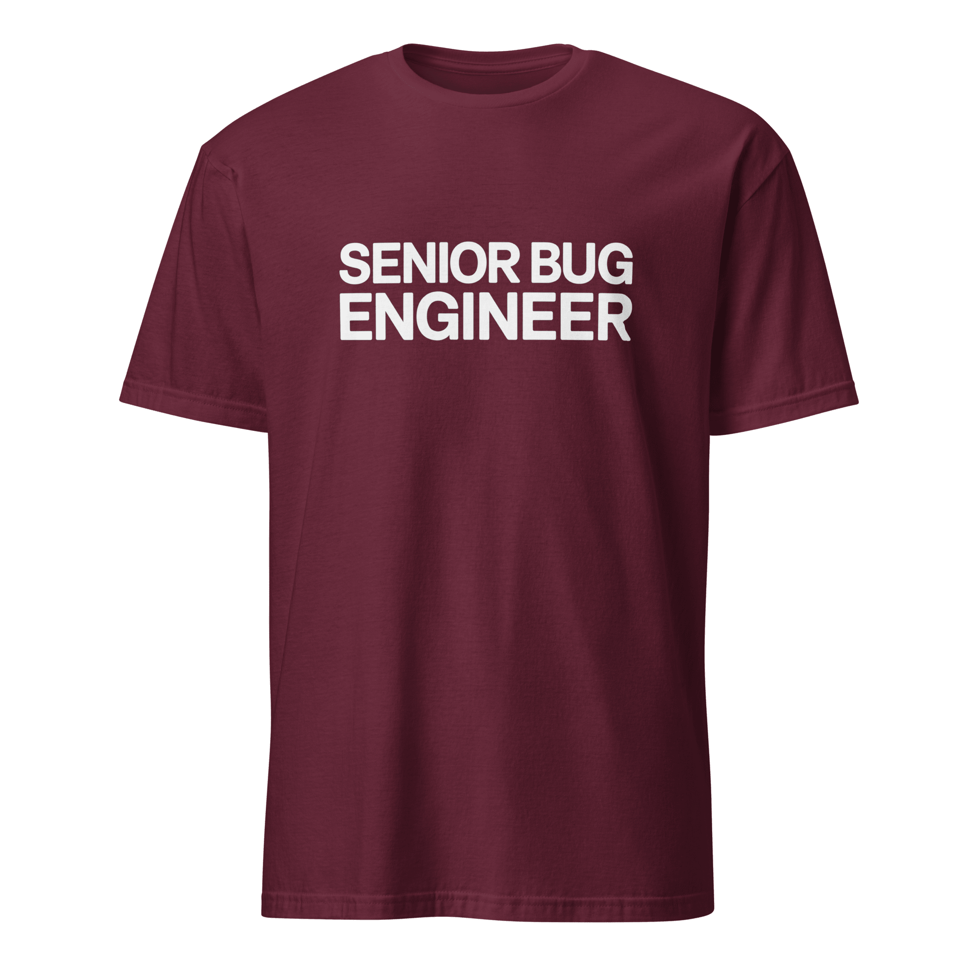 Senior Bug Engineer bugs debugging full - search senior bug engineer - Developer T-shirt - techmerch.io
