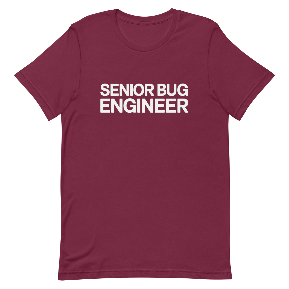 Senior Bug Engineer bugs code developer - Developer T-shirt - techmerch.io