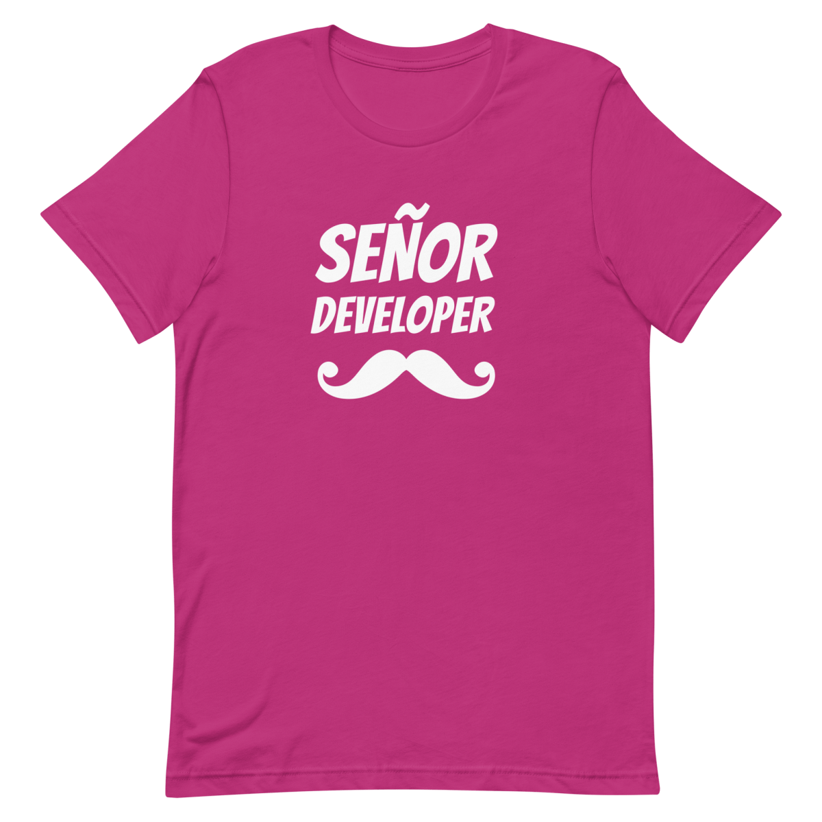 Señor Developer cartoon clever developer - Developer T-shirt - techmerch.io