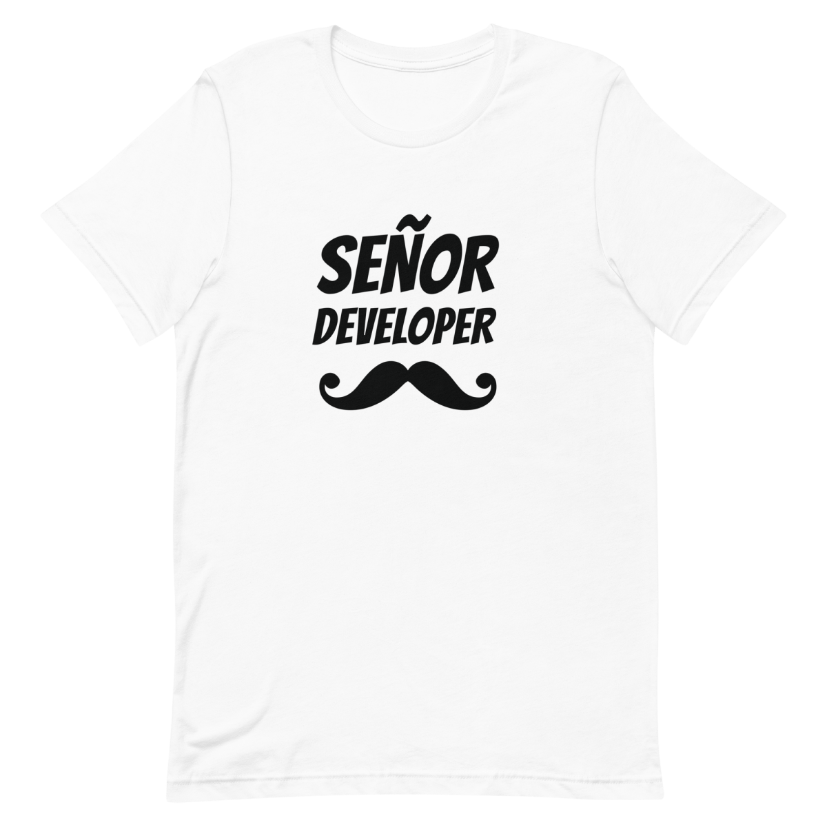 Señor Developer cartoon clever developer - Developer T-shirt - techmerch.io